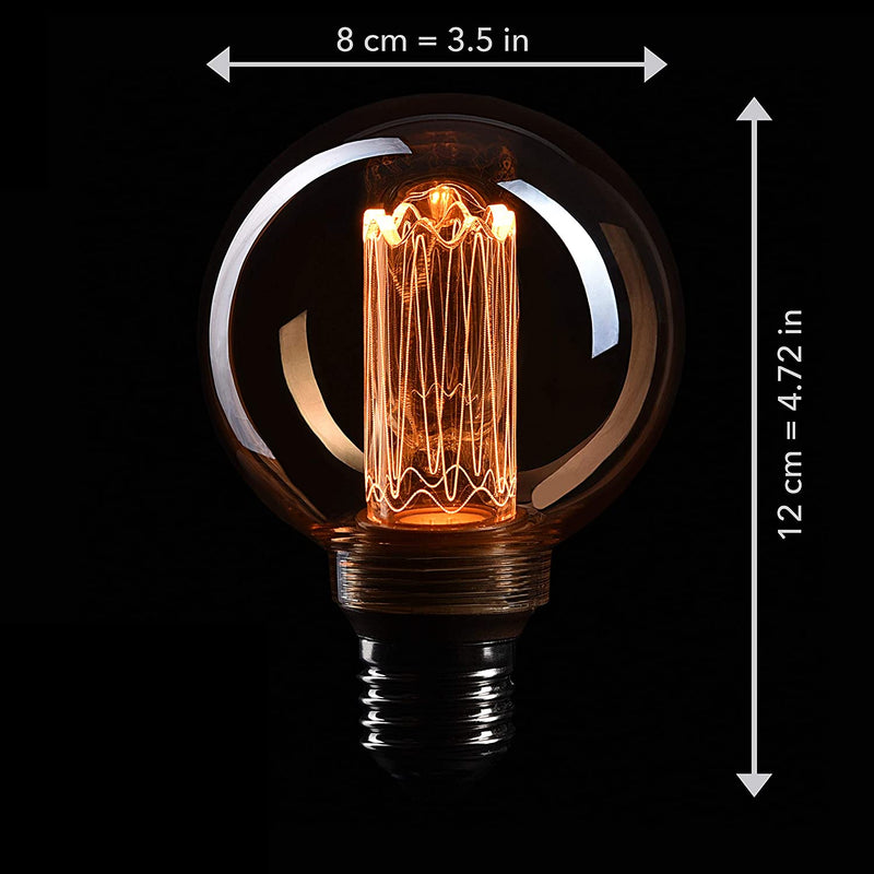 Edison Illusion Filament glühbirche E27 version dimmar 35w 1800k warm white 230V