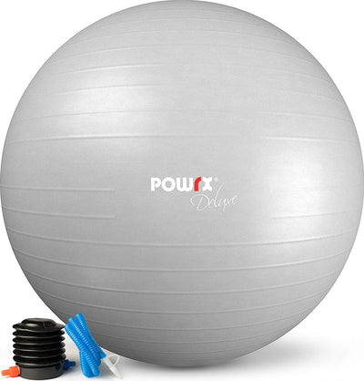 Gymnastics ball seating ball antiburst including pump and workout different sizes 55