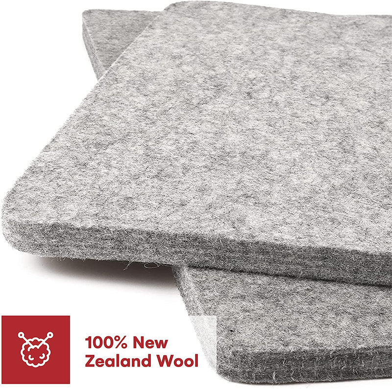 17" x 24" Wool Ironing Mat - Wool Pressing Mat for Quilting - 100% New Zealand Wool