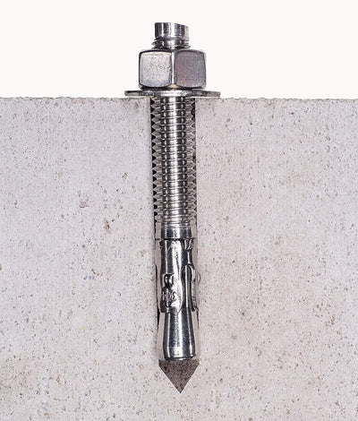 1/2" X 2-3/4" Stainless Wedge Anchor (5pc), 18-8 Stainless