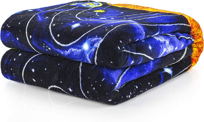 Solar System Super Soft Plush Fleece Throw Blanket