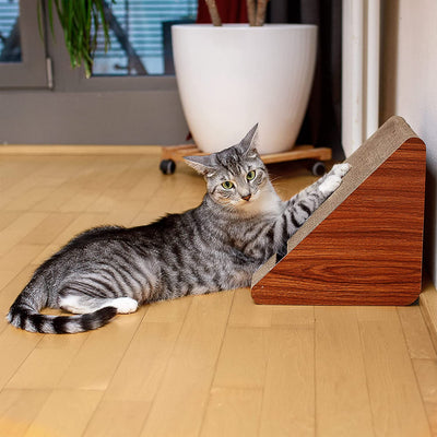 Interactive scratch board made of corrugated cardboard cat toys/scratching cardboard/scratching furniture