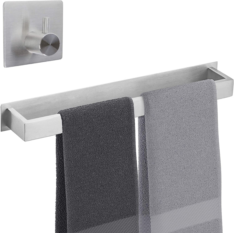 Bath towel/bathroom towel holder without drilling self -adhesive towel rod