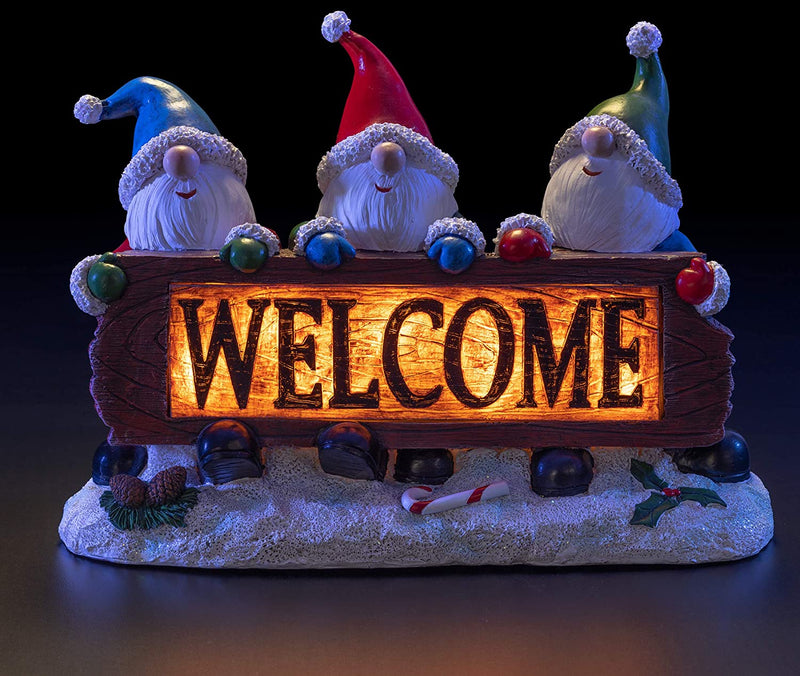 VP Home Welcome Gnomes Trio LED